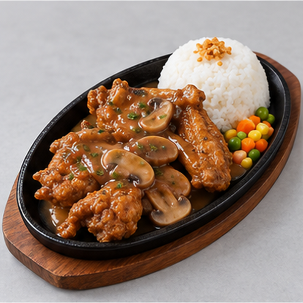 Chicken Wings with Gravy
