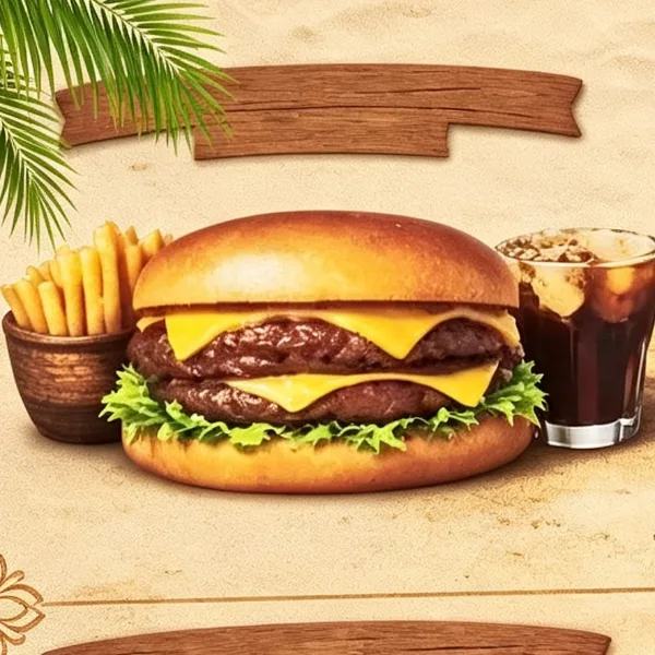 Ultimate Double Cheese Burger