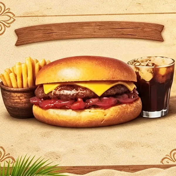 Plain Cheese Burger