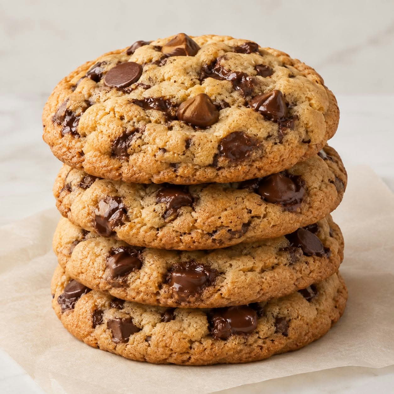 Big Chocolate Chip Cookies (4pcs per box)