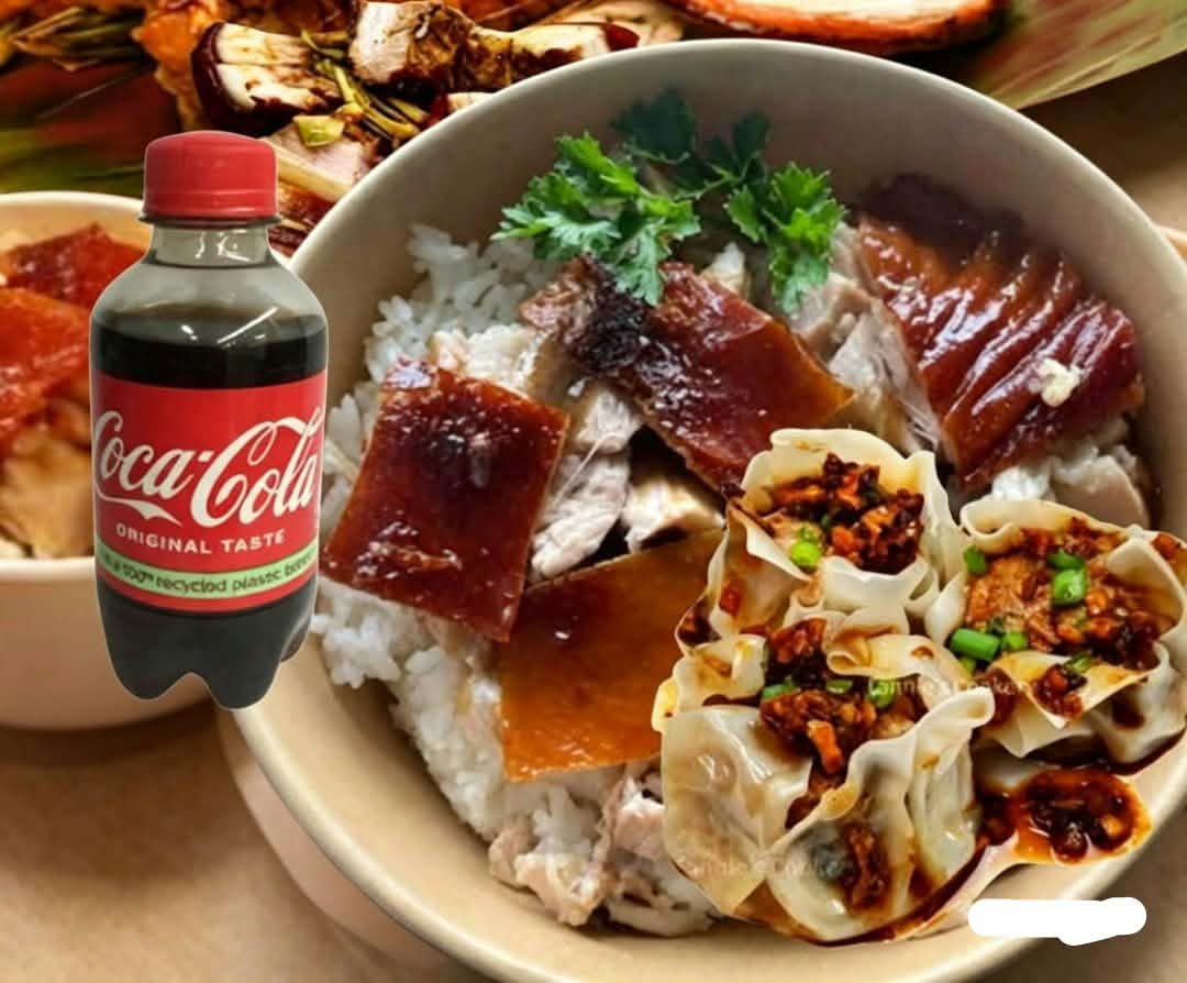 Lechon Belly with 3pcs Siomai (Rice Bowl)