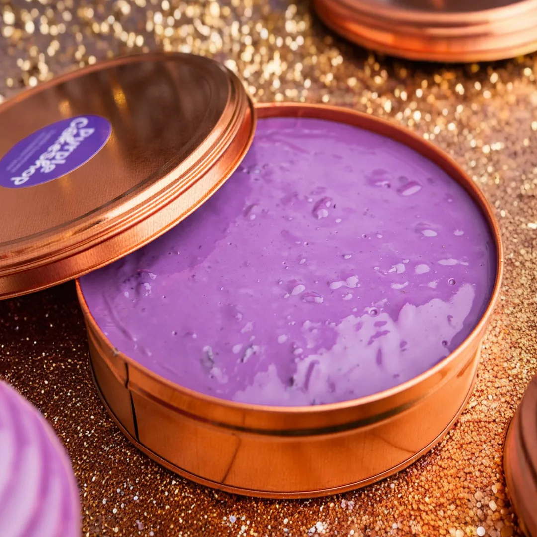 Tin can Ube Cake (Round)