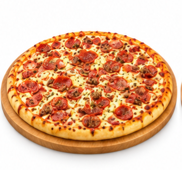All Meat Beef Pizza
