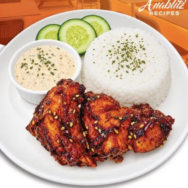 Soy Garlic Chicken with Rice