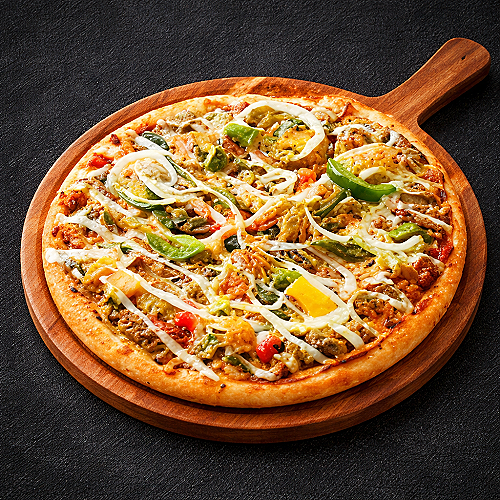 Cheesy Beef Pizza