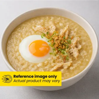 Arrozcaldo with Egg