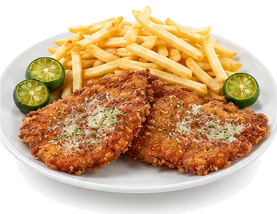 Schnitzel with French Fries