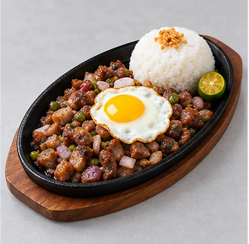 Pork Sisig with Rice (Rice Meal)