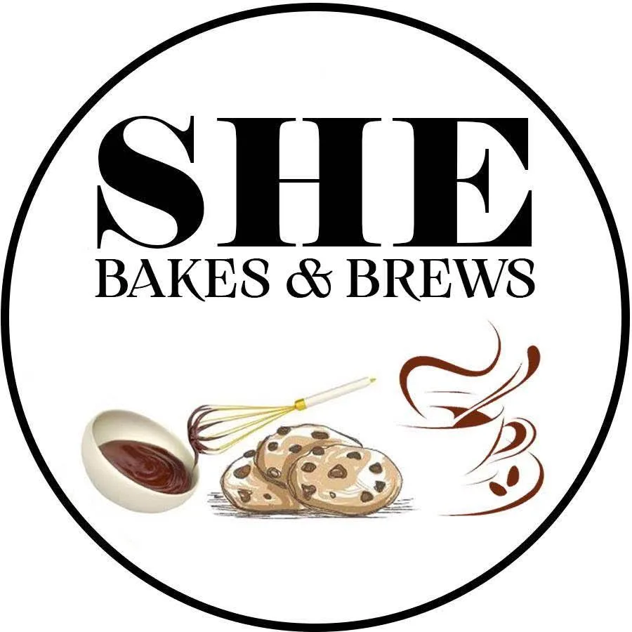 She Bakes She Brews logo
