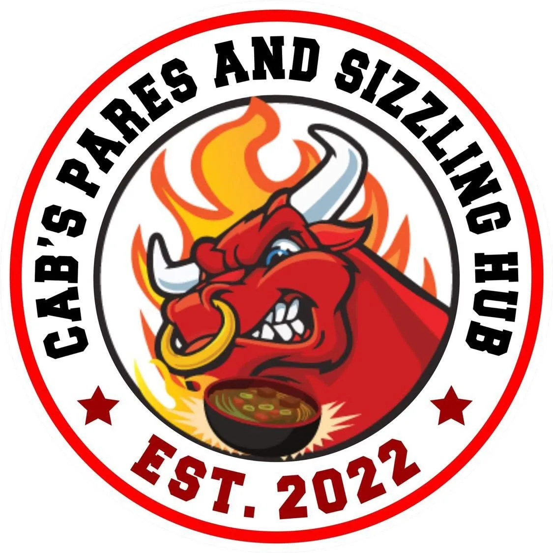 Cab’s Pares and Sizzling Hub logo