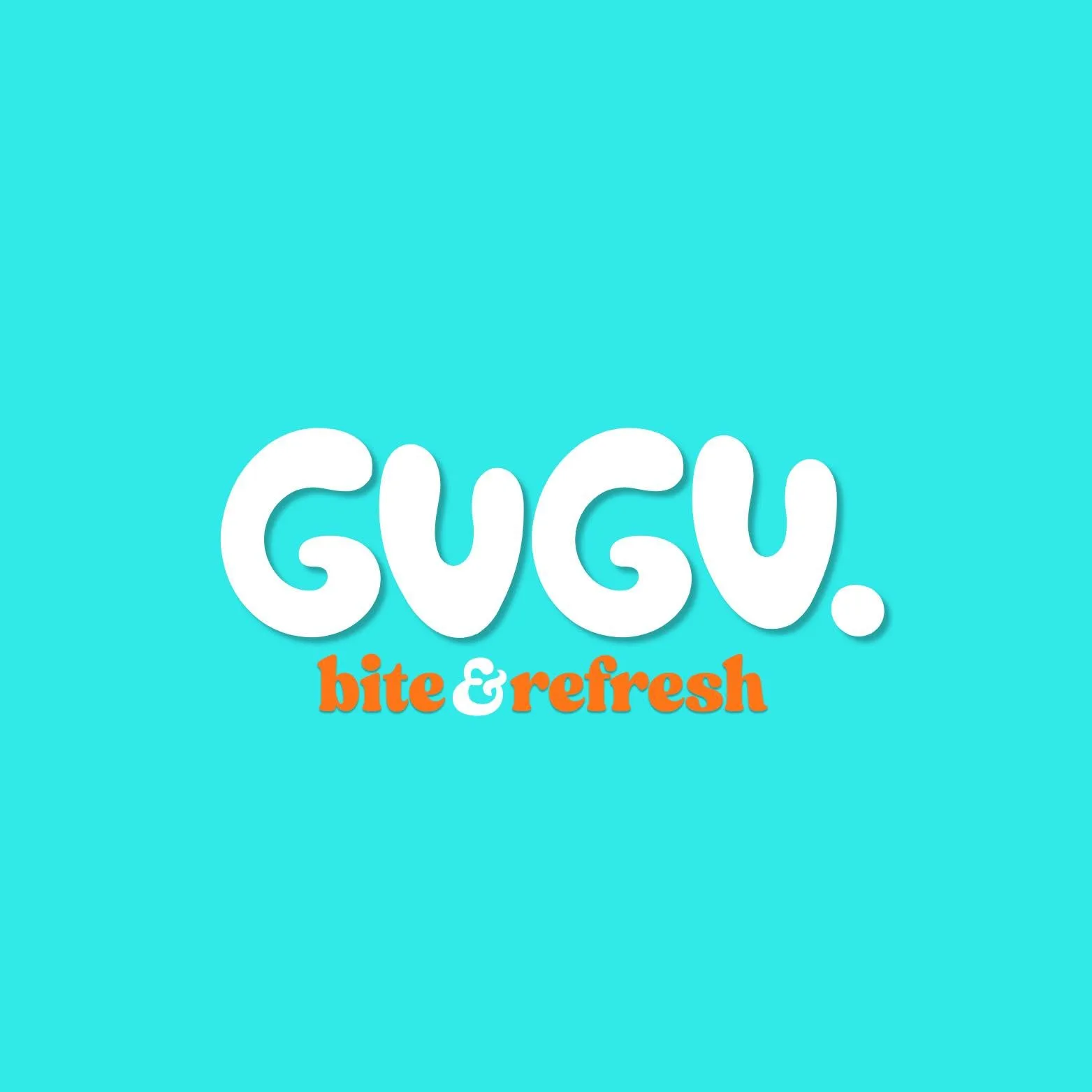 Gugu Bites & Refresh logo