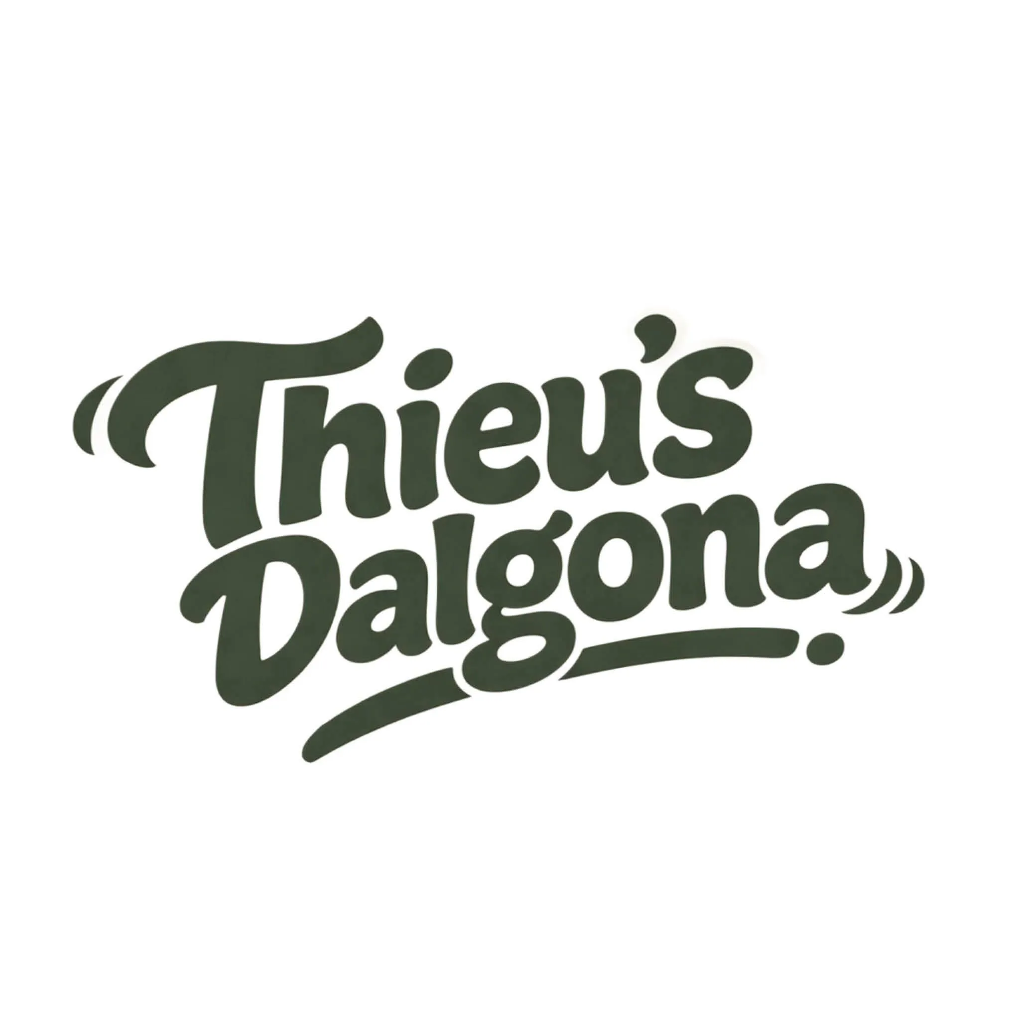 Thieu's Dalgona logo