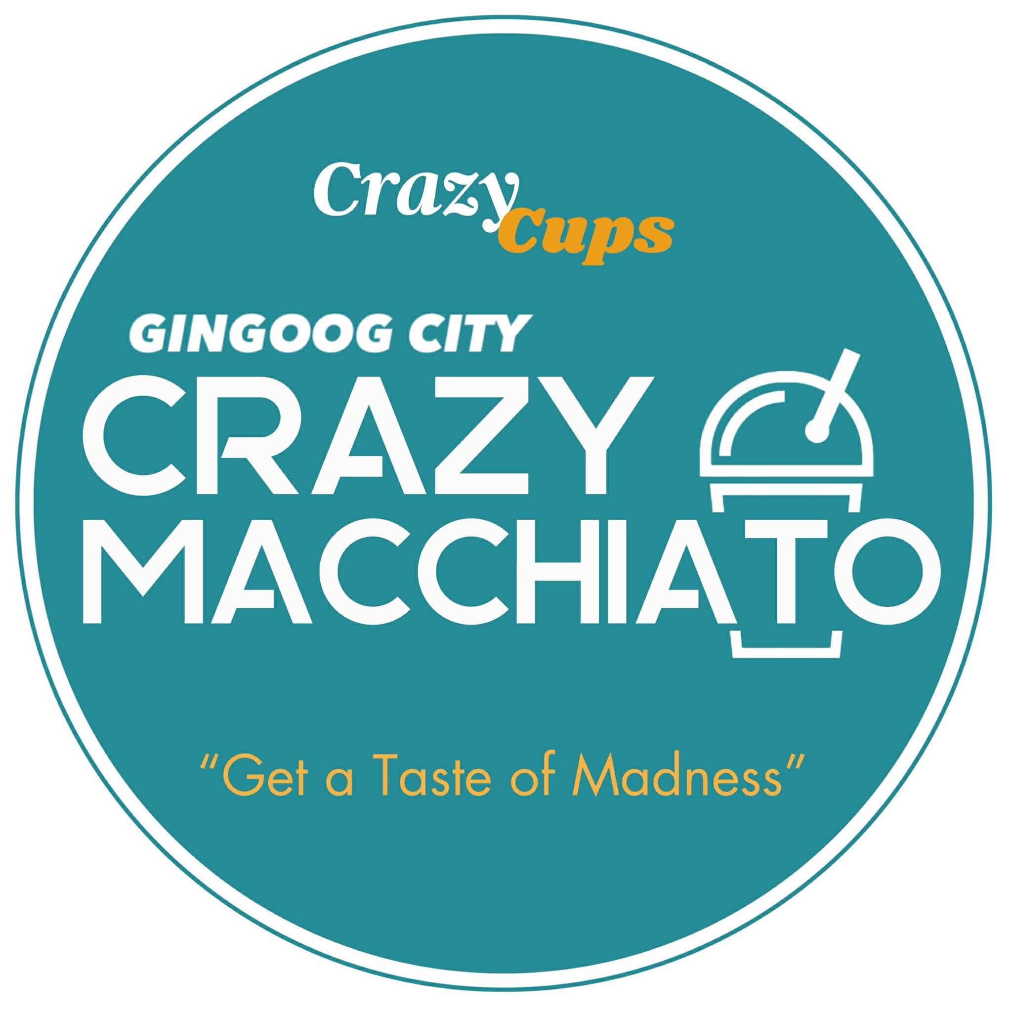 Crazy Macchiato - Gingoog logo